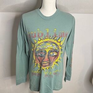 Sublime Long Beach Graphic Long Sleeve Shirt Size M
